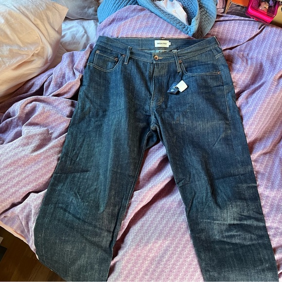 Taylor Stitch jeans wore like three times waist 33 length omgggg - Picture 3 of 5